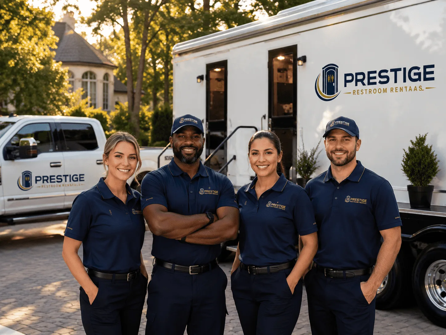 Trusted Luxury Portable Restrooms company in Louvale, GA